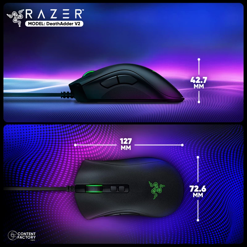 ماوس مخصوص بازی ریزر مدل DeathAdder V2